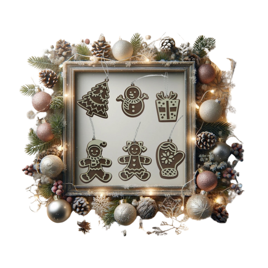 12 Pc Handmade Christmas Ornaments Gifts Set | Christmas gift Ideas