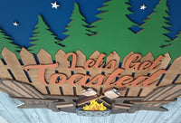 Thumbnail for Wooden cabin decor sign for campers with