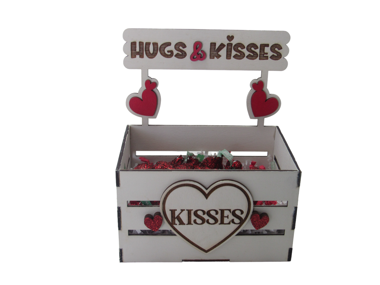 Chocolate Gift Box - Handmade Candy Box | Personalized Valentine Gift - Lasernique