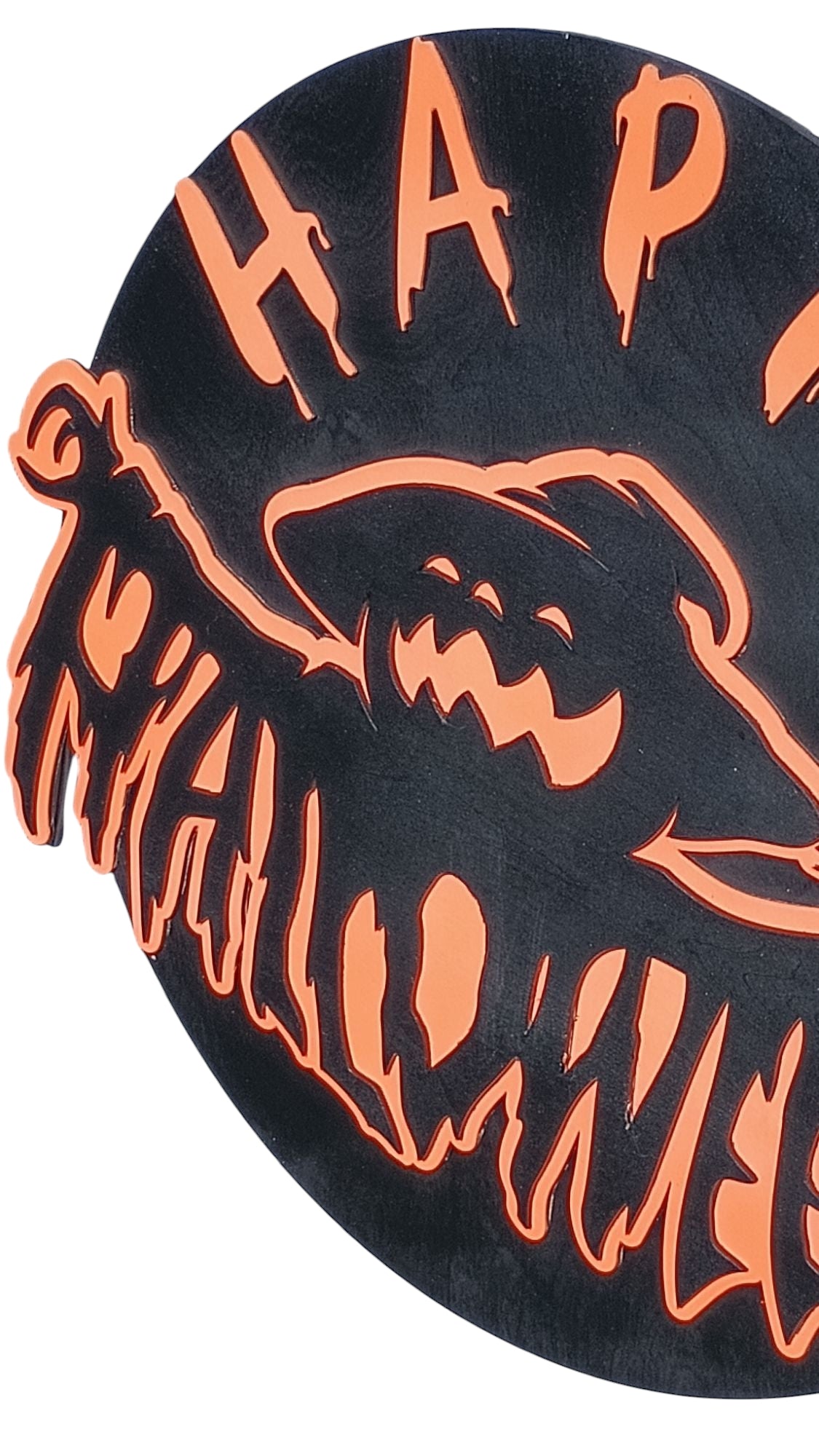 Happy Halloween wall decor sign