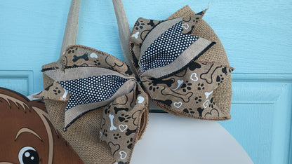 Dog Welcome Door Hanger – Hope You Like Dogs