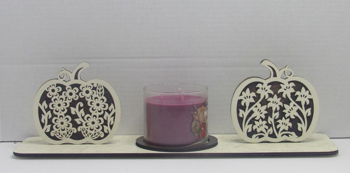Thanksgiving Table Centerpiece Decorations, Candle Holder Centerpiece, Jar Candle Holder, Thanksgiving Hostess Gift for Mantle Shelf Sitter