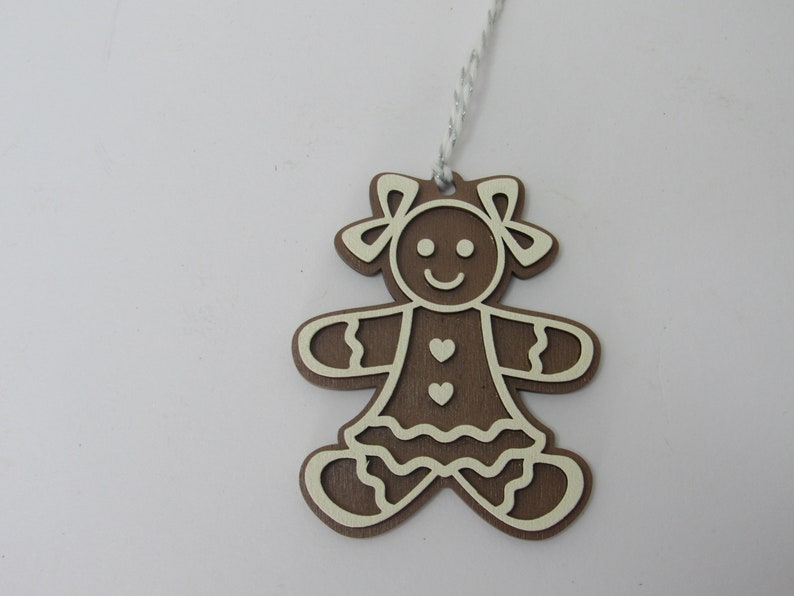 Gingerbread Decorations for Christmas | Hand Made Holiday Decor | Christmas Ornament