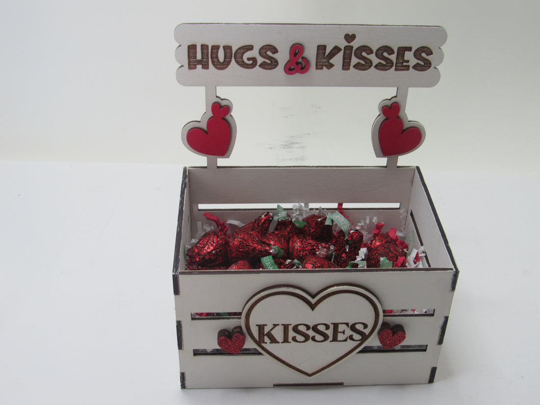 Chocolate Gift Box - Handmade Candy Box | Personalized Valentine Gift - Lasernique